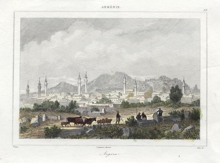 Turkey, Ankara (Angora), 1838