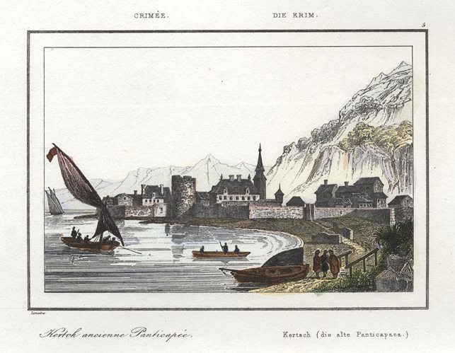 Crimea, Kertsch, 1838