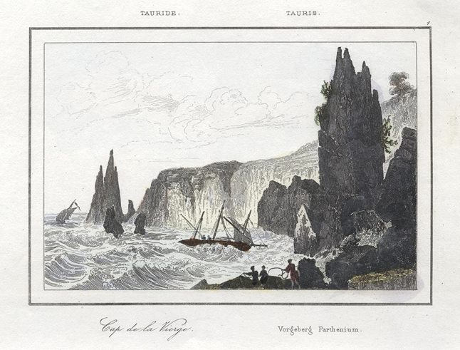 Turkey, Cap de la Vierge (Taurus Mountains), 1838