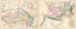 France, Agriculture & Industry, (2 sheets) Atlas Universel, 1877