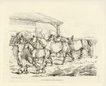 Horses at Stables, after Alken, 1821