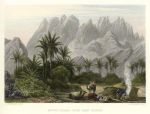 Egypt, Sinai, Mount Serbal from Wady Feiran, 1875