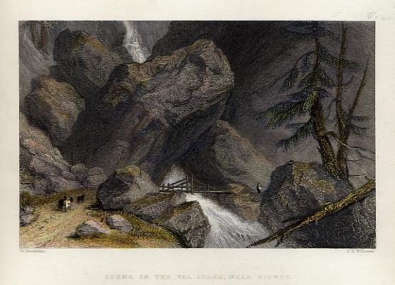 France, Savoy, Scene in the Val Isere, 1836