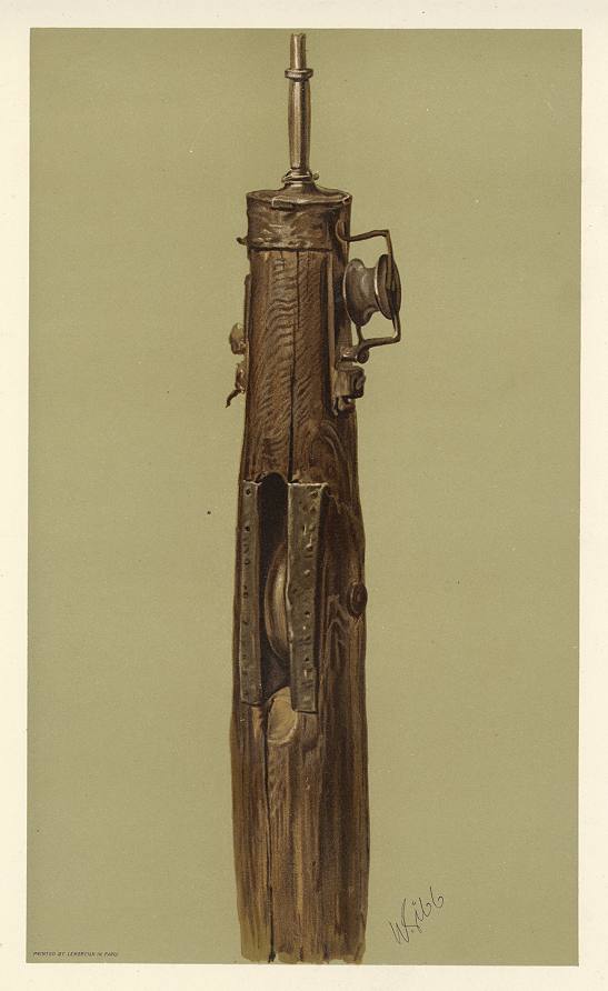 Trophies of British Heroes, Main-Royal-Mast Head of L'Orient