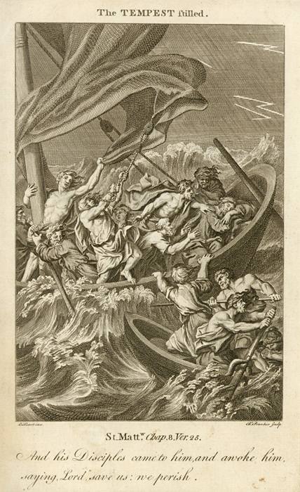 The Tempest Stilled, Howard's Bible, 1762