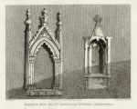 Cornwall, Bishops Seat &c. St.Germains Church, 1811