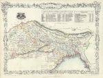 North India, Tallis, 1860