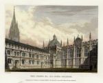 Oxford, All Souls College Chapel, 1837