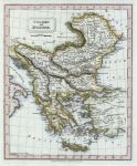 Greece, with Macedonia, Albania, Bulgaria, Romania and Turkey, 1818