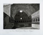 Italy, Pompeii, Bath House, 1830
