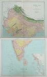 India, large map, 1864