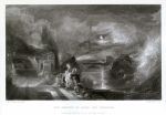 The Parting of Hero and Leander, after Turner, 1851