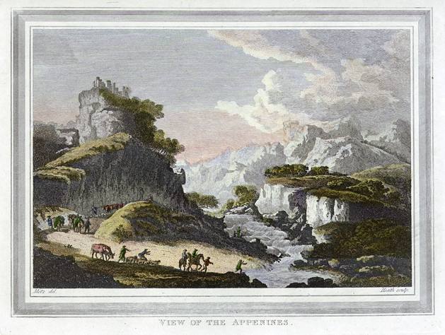 Italy, the Appenines, 1818