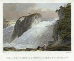 Switzerland, Falls of Rhine at Schaffhausen, 1807