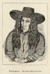 Thomas Baskerville (1630-1720), topographer & eccentric, 1819