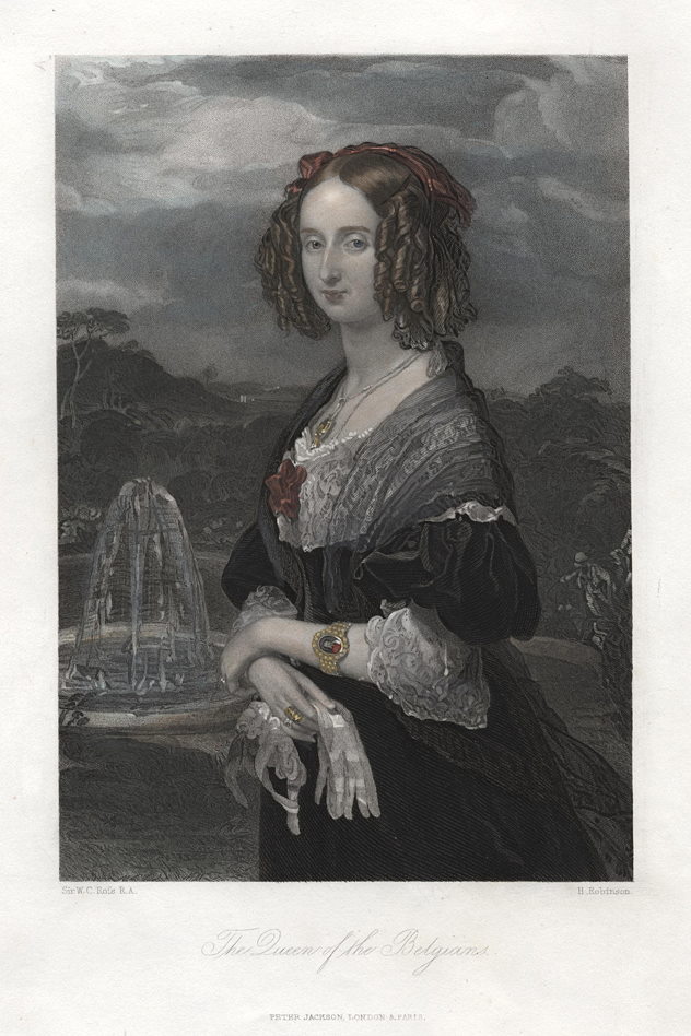The Queen of the Belgians (Louise Marie of Orleans), 1845
