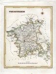 Worcestershire map, 1848