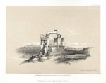 Egypt, Temple of Wady Kardassy in Nubia, 1855