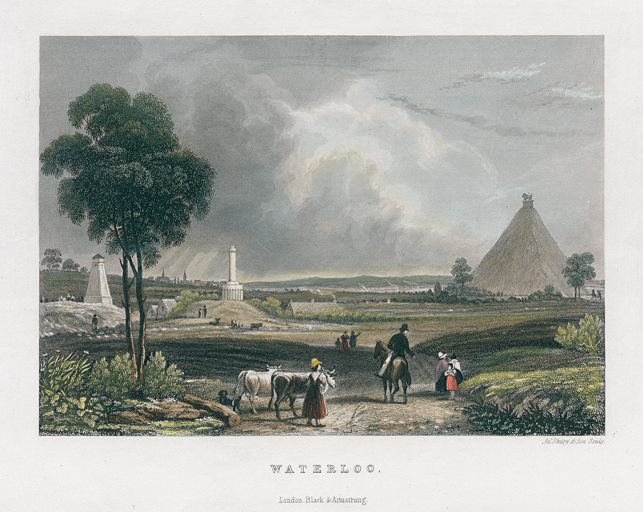 Belgium, Waterloo, 1836