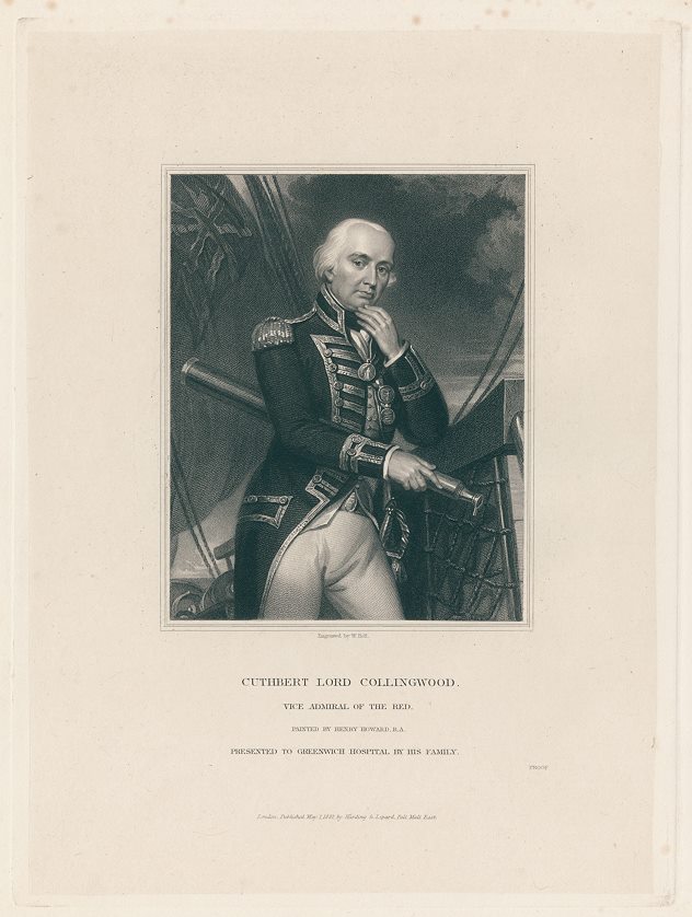 Cuthbert Lord Collingwood, Vice Admiral of the Red, 1832