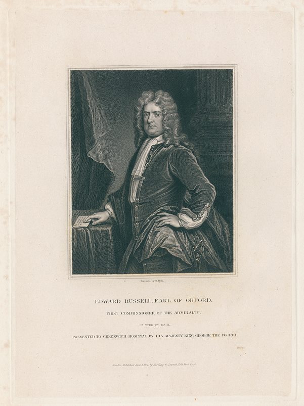 Edward Russell, Earl of Orford, First Commissioner of the Admiralty, 1831