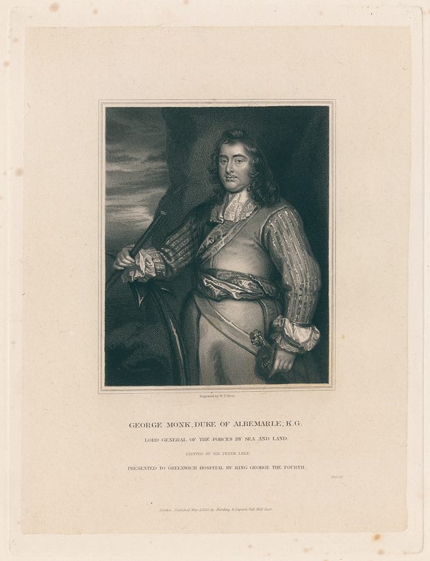 George Monk, Duke of Albermarle, K.G., 1832