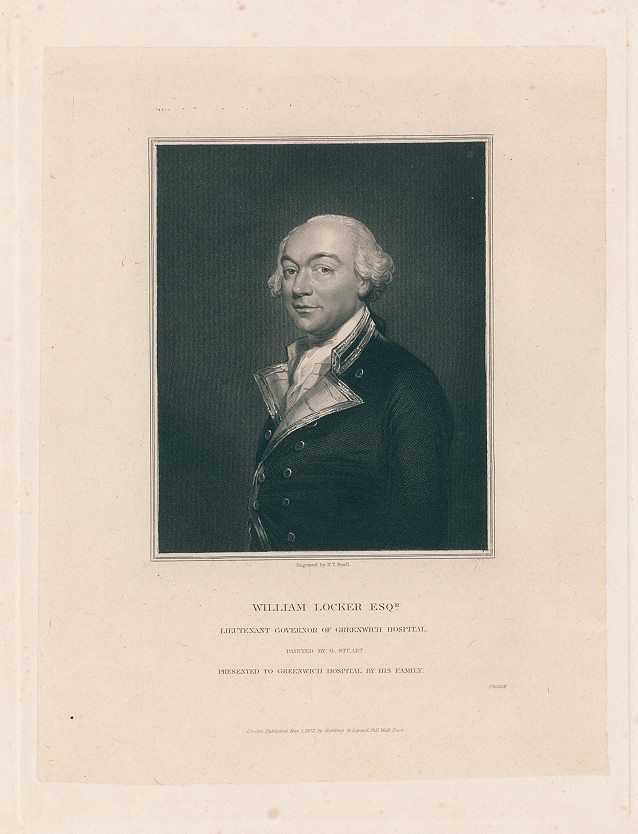 William Locker Esq., Lieutenant Governor of Greenwich Hospital, 1832