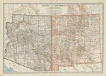 USA, Arizona & New Mexico map, 1897