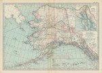 USA, Alaska map, 1897
