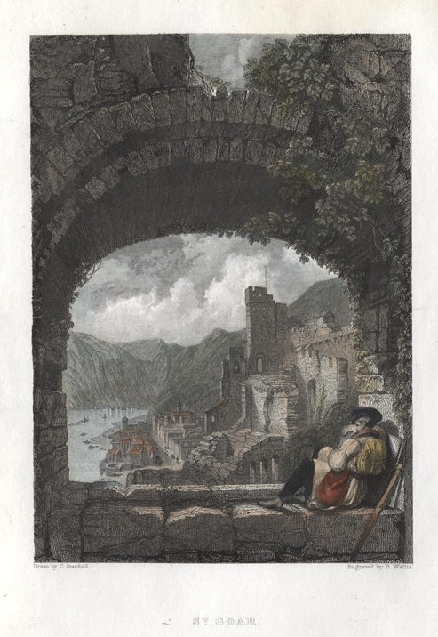 Germany, Sankt Goar, 1833