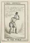 Public Notice by William Heath, caricaturist, July 1829