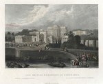 India, Hyderabad, British Residency, 1845