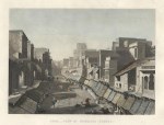 India, Agra street view, 1860