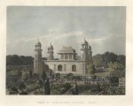 India, Agra, Tomb of Elmad-Ood Doulah, 1860