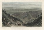 India, Mussooree and the Dhoon from Landour, 1860