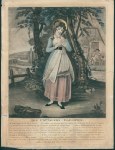 The Cottagers Daughter (ballad), mezzotint, 1793