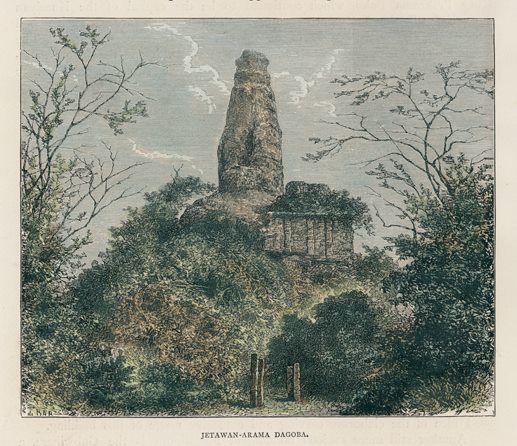 Sri Lanka, Jetawan-Arama Dagora, 1891