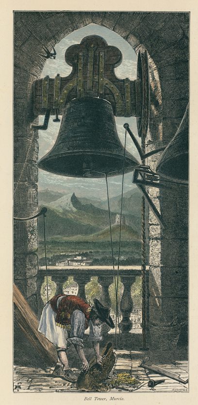 Spain, Murcia, the Bell Tower, 1875