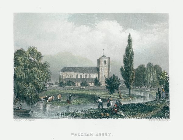 Essex, Waltham Abbey, 1842