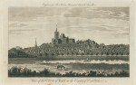 Cambridgeshire, Ely city view, 1779