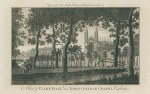 Cambridge, Clare Hall & Kings College Chapel, 1779