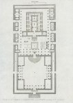 Jerusalem, Plan of the Temple and it's Parts, 1800