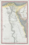 Egypt map, 1820