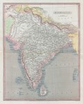 India (Hindoostan) map, 1820