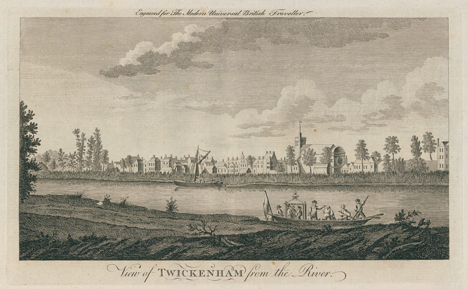 London, Twickenham from the River, 1779