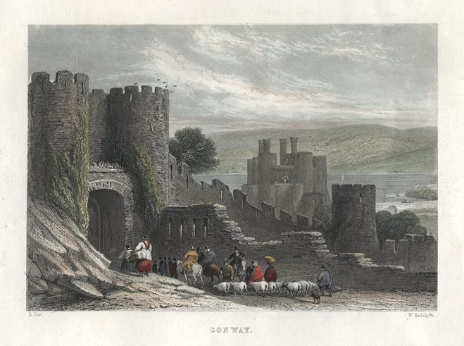 North Wales, Conway, 1836