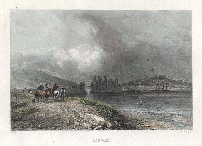 North Wales, Conway, 1836