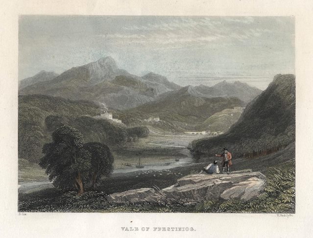 North Wales, Vale of Ffestiniog, 1836