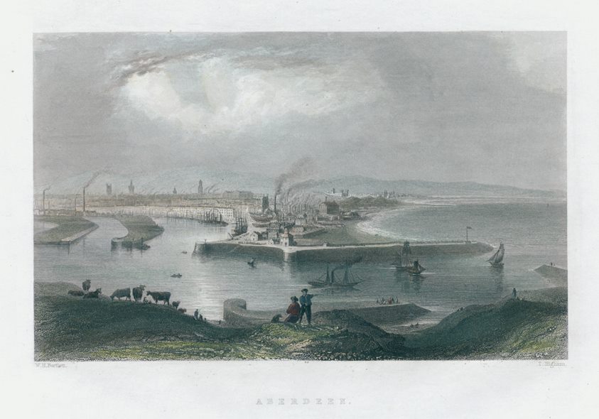 Aberdeen view, 1842