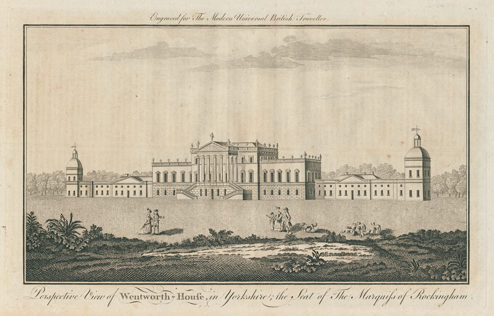 Yorkshire, Wentworth House, 1779
